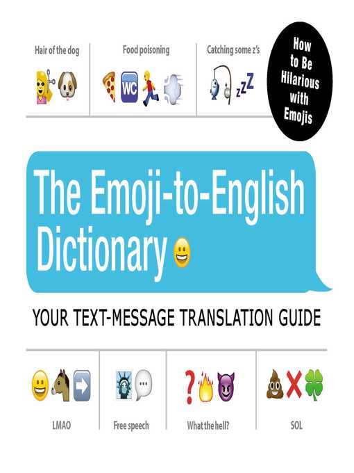 Title details for The Emoji-To-English Dictionary by Adams Media - Wait list